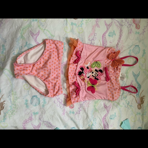 Adorable Minnie Mouse Swimsuit - Picture 3 of 4